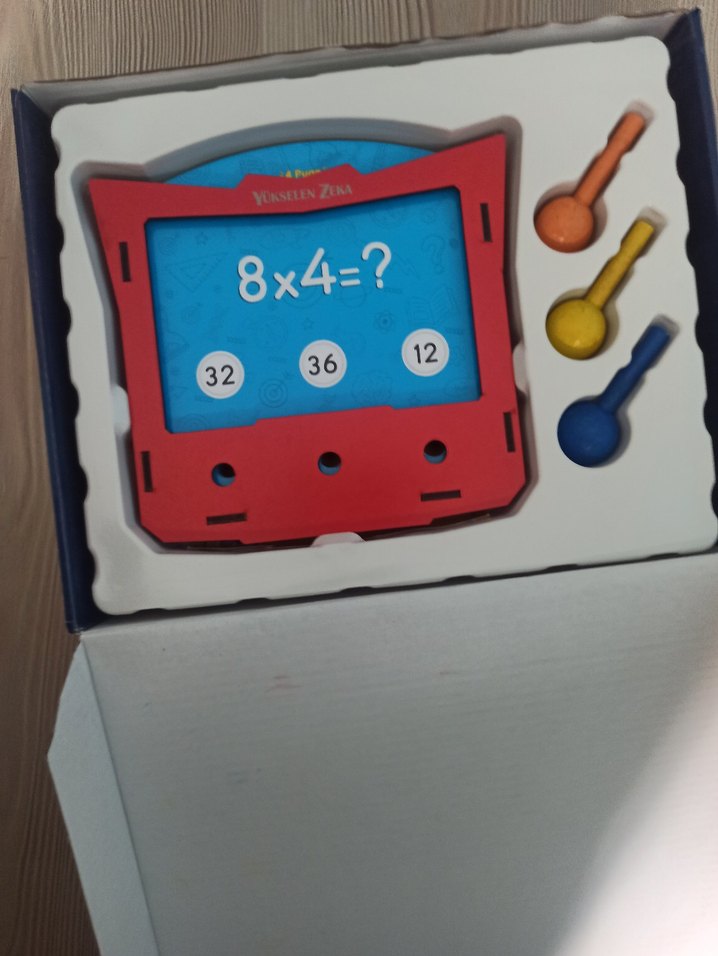 Çarpma Matematik Kutusu Eğitici Oyuncak - Görsel 2
