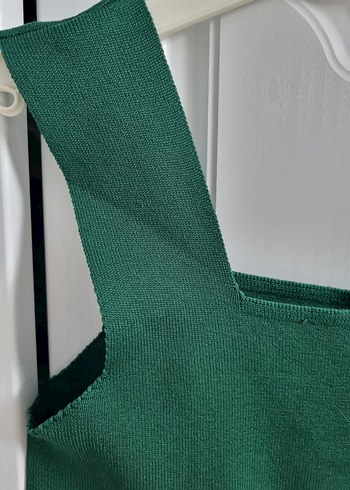 Yeşil Örgü Kadın buluz - Görsel 2