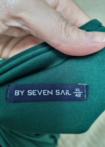 Yeşil Örgü Kadın buluz - Görsel 3