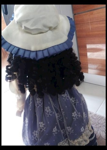 Beyaz Dantelli Vintage Bebek - Görsel 4