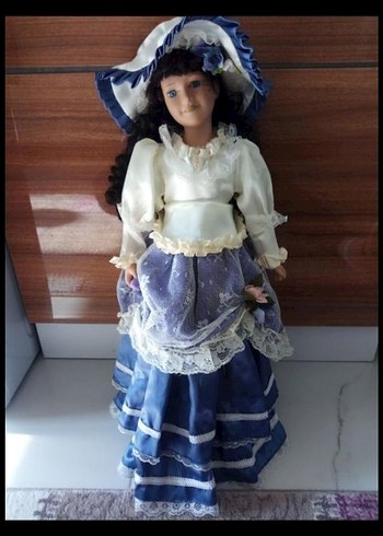 Beyaz Dantelli Vintage Bebek - Görsel 2