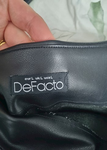 Siyah Deri Uzun Kalem Etek - Görsel 5