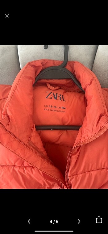 Zara ince şişme mont