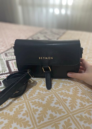 Beymen Siyah Deri Kadın Çanta