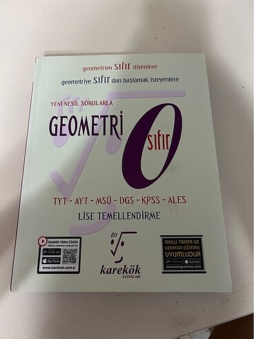 Karekök Yayınları Geometri Sıfır