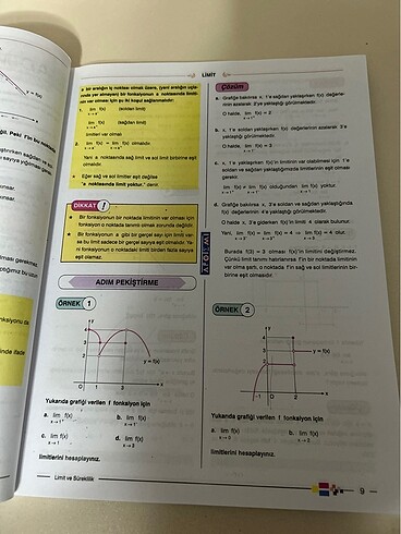  Apotemi Yayınları Limit ve Süreklilik Konu Anlatımlı Soru Bankas