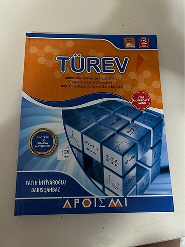 Apotemi Yayınları Türev Konu Anlatımlı Soru Bankası