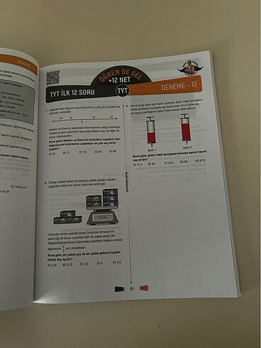 Bıyıklı Matematik Tyt İlk 12-Ayt İlk 10 Soru Matematik 30 Deneme