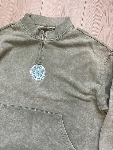 Diğer Celtic Half Zip Sweatshirt