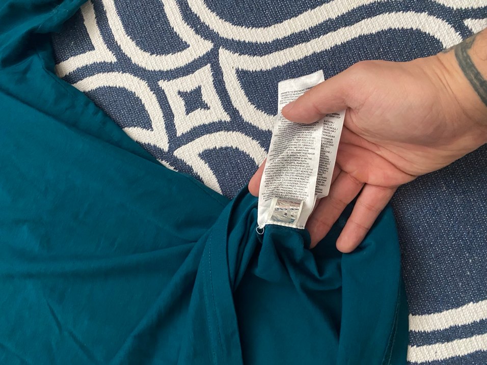 Jordan Lacivert Rahat Kesim Tişört - Görsel 5