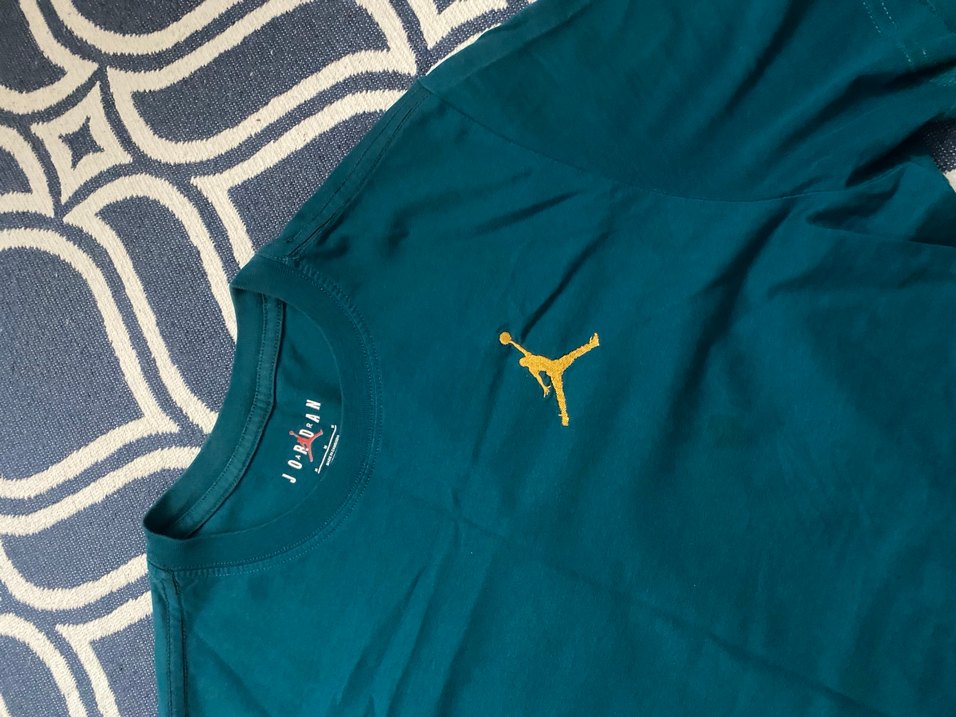 Jordan Lacivert Rahat Kesim Tişört - Görsel 3