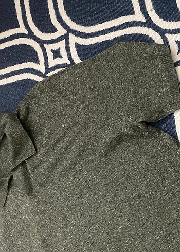 Antrasit Polo Yaka Kısa Kollu Erkek Tişört - Görsel 5