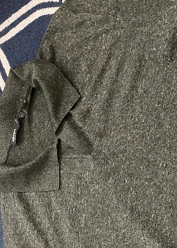 Antrasit Polo Yaka Kısa Kollu Erkek Tişört - Görsel 4