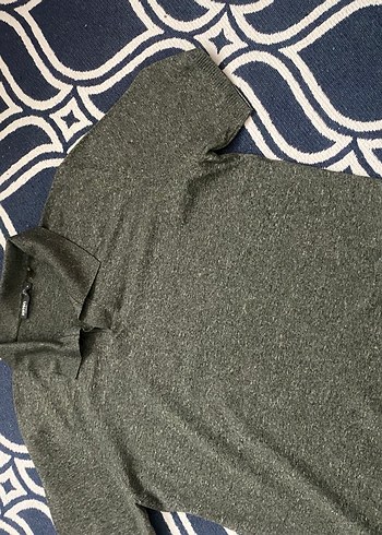 Antrasit Polo Yaka Kısa Kollu Erkek Tişört - Görsel 2