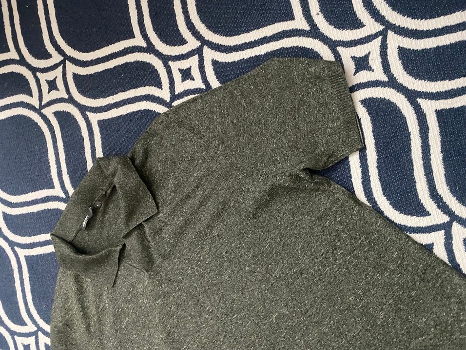 Antrasit Polo Yaka Kısa Kollu Erkek Tişört - Görsel 5