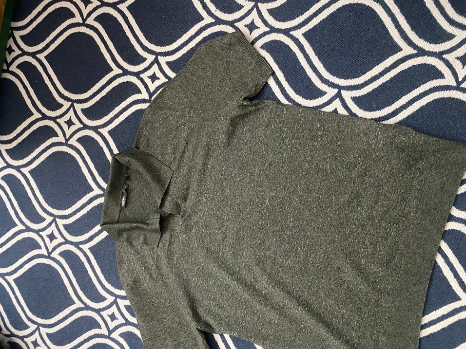 Antrasit Polo Yaka Kısa Kollu Erkek Tişört - Görsel 2