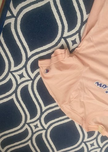 Pembe Champion Erkek Tişört, Kısa Kollu, Salaş - Görsel 3