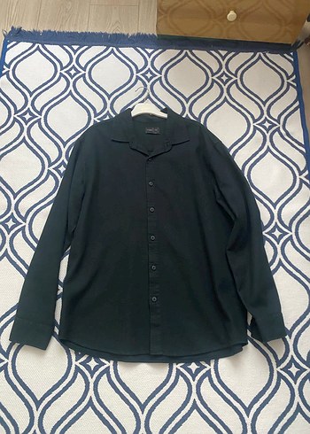 Petrol Yeşili Gömlek Pull & Bear - Görsel 2