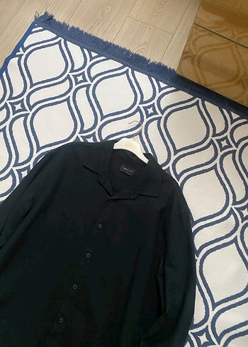 Petrol Yeşili Gömlek Pull & Bear - Görsel 4