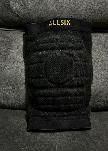 ALLSIX Siyah Street Wear Elastik Diz Pedleri - Görsel 2