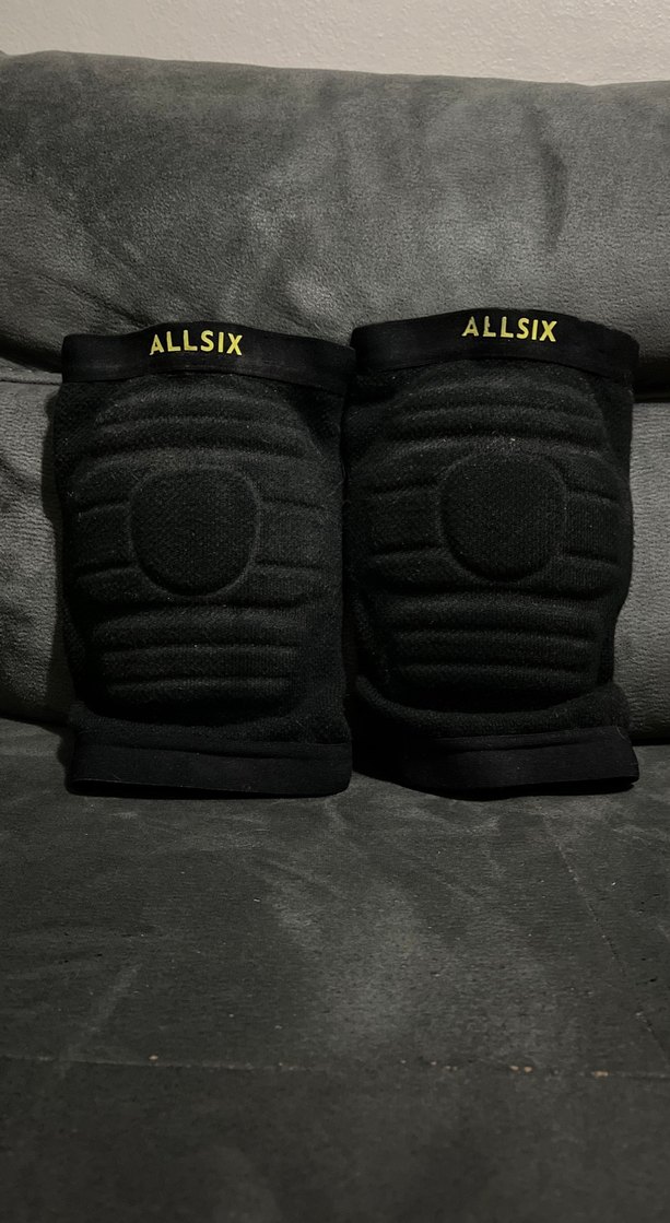 ALLSIX Siyah Street Wear Elastik Diz Pedleri - Görsel 4