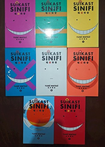 Suikast Sınıfı Çizgi Roman Seti - Yusei Matsui