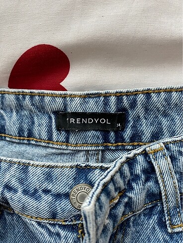34 Beden mavi Renk Jean P