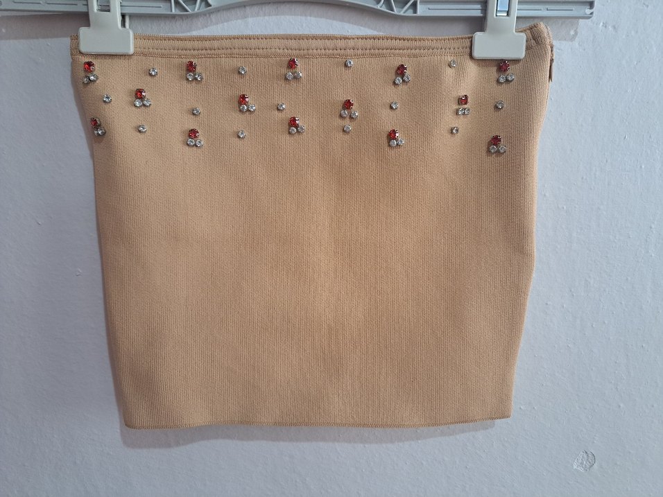 Düğmeli Nakışlı Kız Bolero - Görsel 2