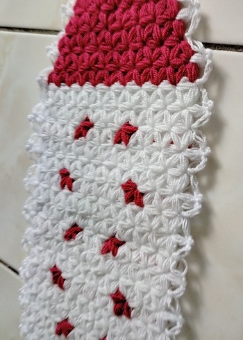 Renkli Kırmızı Banyo Süngeri - Görsel 3