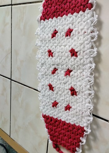 Renkli Kırmızı Banyo Süngeri - Görsel 9