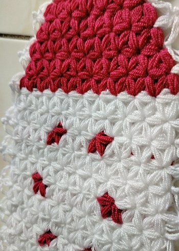 Renkli Kırmızı Banyo Süngeri - Görsel 5