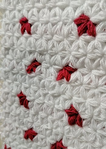 Renkli Kırmızı Banyo Süngeri - Görsel 7