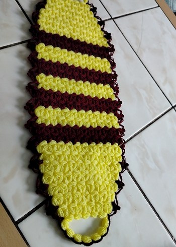 Renkli Örgü Banyo Süngeri - Görsel 2