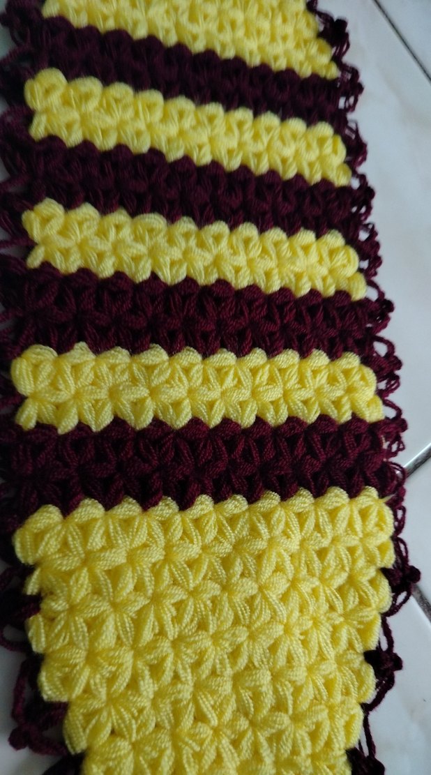 Renkli Örgü Banyo Süngeri - Görsel 3