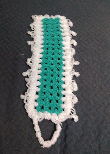 Renkli Örgü Banyo Süngeri - Görsel 6