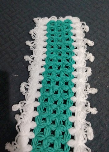 Renkli Örgü Banyo Süngeri - Görsel 3