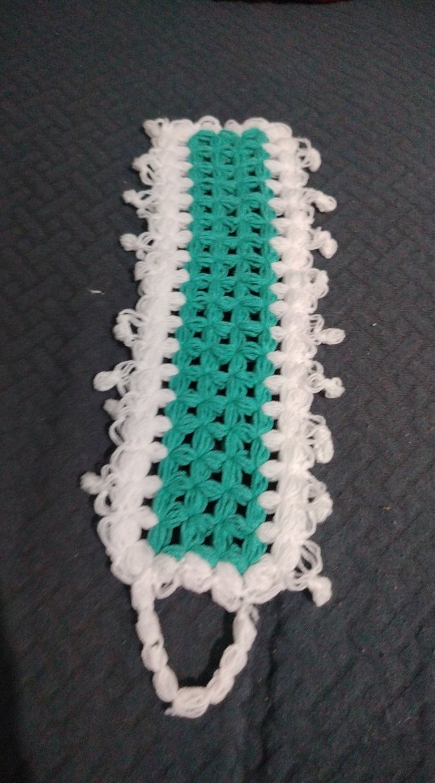 Renkli Örgü Banyo Süngeri - Görsel 5