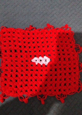 Renkli Kırmızı Banyo Süngeri - Görsel 6