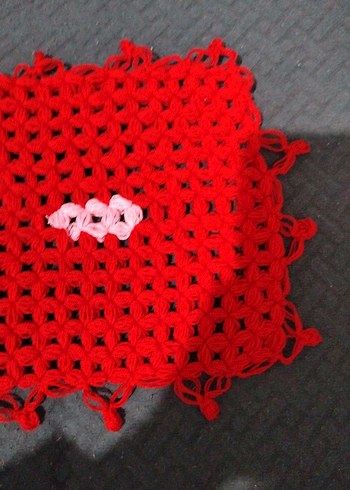 Renkli Kırmızı Banyo Süngeri - Görsel 3