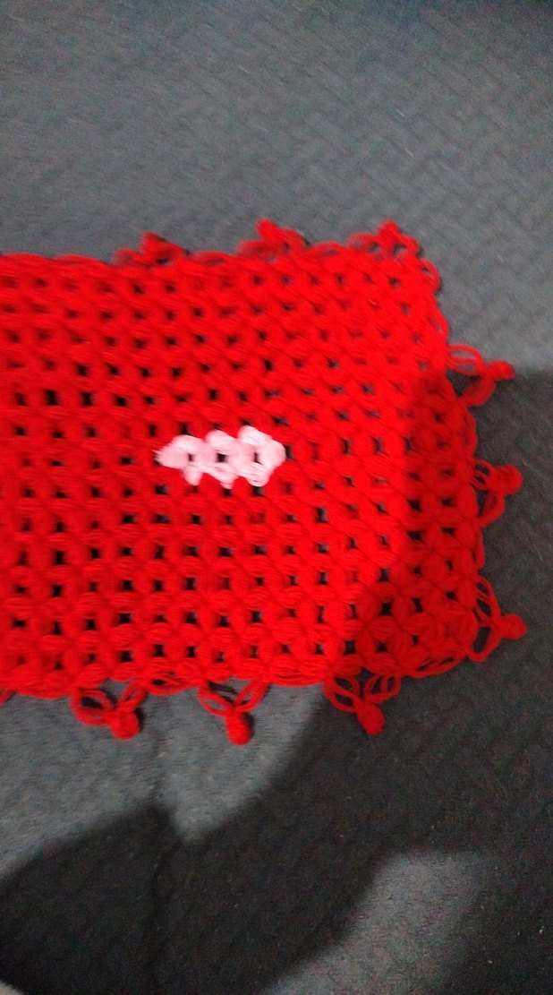 Renkli Kırmızı Banyo Süngeri - Görsel 2