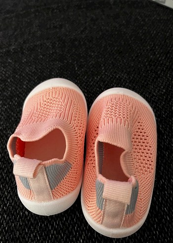 16 Beden Kız Çocuk Pembe Triko Spor Ayakkabı
