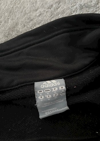Adidas Siyah Fermuarlı Kadın Spor Ceket