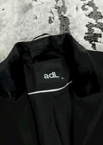 s Beden siyah Renk Kürk Detaylı Siyah Kadın Blazer Ceket