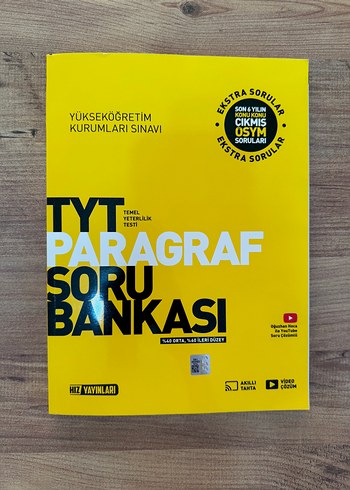 TYT Paragraf Soru Bankası - Hız Yayınları