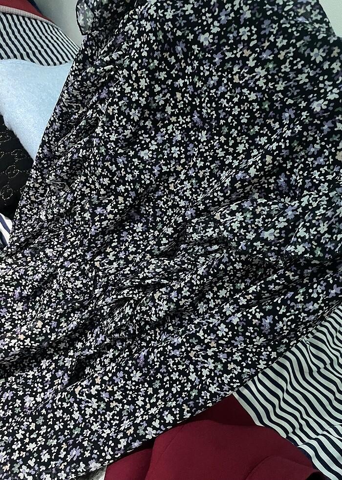 Fırfırlı elbise - Görsel 2