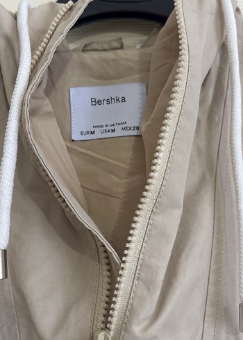 m Beden Bej Bel Detaylı Kadın Ceket