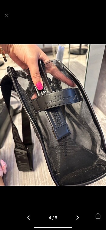 Beden siyah Renk Marc jacobs the mesh