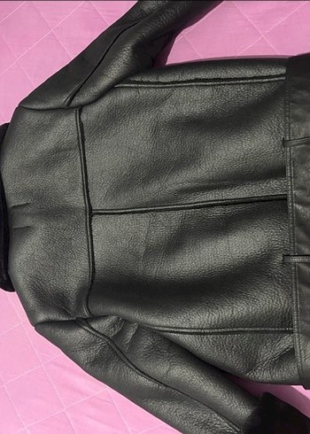 Deri Biker Ceket - Görsel 3