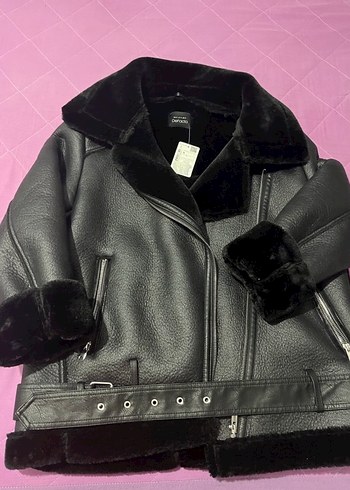 Deri Biker Ceket - Görsel 2