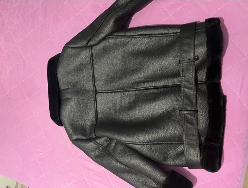 Deri Biker Ceket - Görsel 3